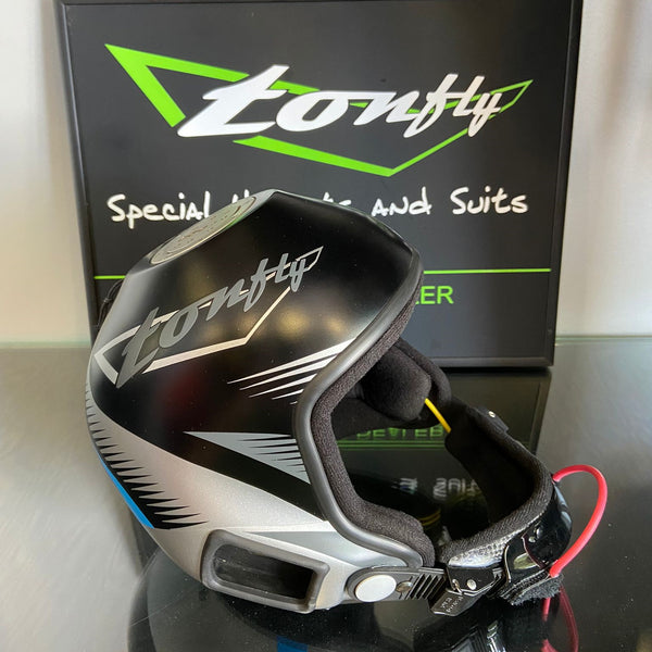 feather motorcycle helmet TONFLY 2X Size 53 Feather Design – RAM AIR SKY SPORT