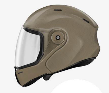 Tonfly TFX Full Face Helmet Metal Beige