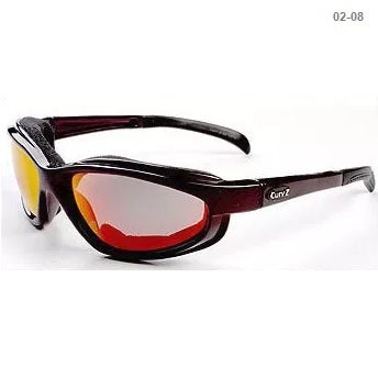 Curv Maroon Frame / Fire Red Lens – Soft Airy Foam