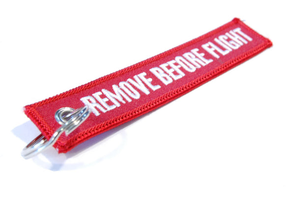 remove before flight keyring