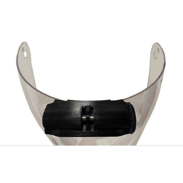 ZKulls VISOR MOUNT mounted on TFX or G4 visor